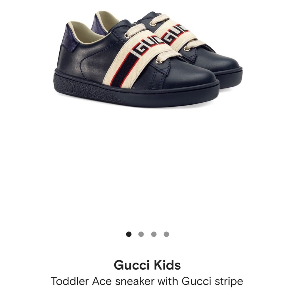 Mint condition gucci toddler sneakers size 25 - us 9c